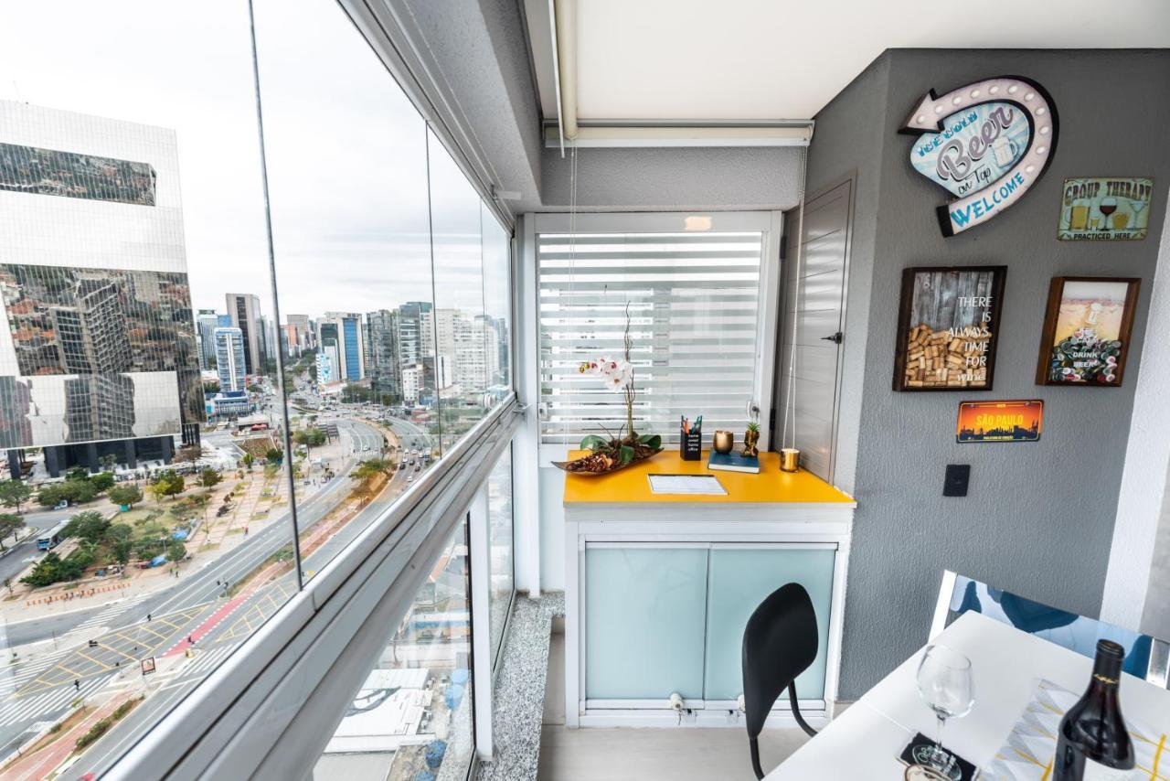 "Book Your Stay At Homelike Faria Lima In Pinheiros Stunning City Views Pool And Parking By Okaeri Home São Paulo Extérieur photo