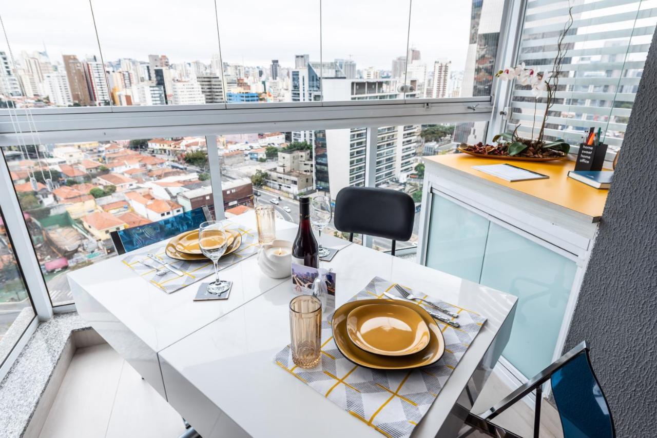 "Book Your Stay At Homelike Faria Lima In Pinheiros Stunning City Views Pool And Parking By Okaeri Home São Paulo Extérieur photo