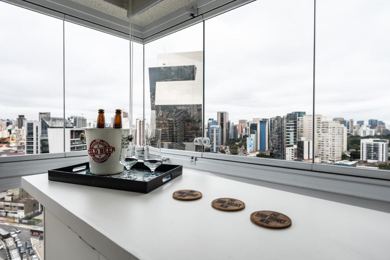 "Book Your Stay At Homelike Faria Lima In Pinheiros Stunning City Views Pool And Parking By Okaeri Home São Paulo Extérieur photo